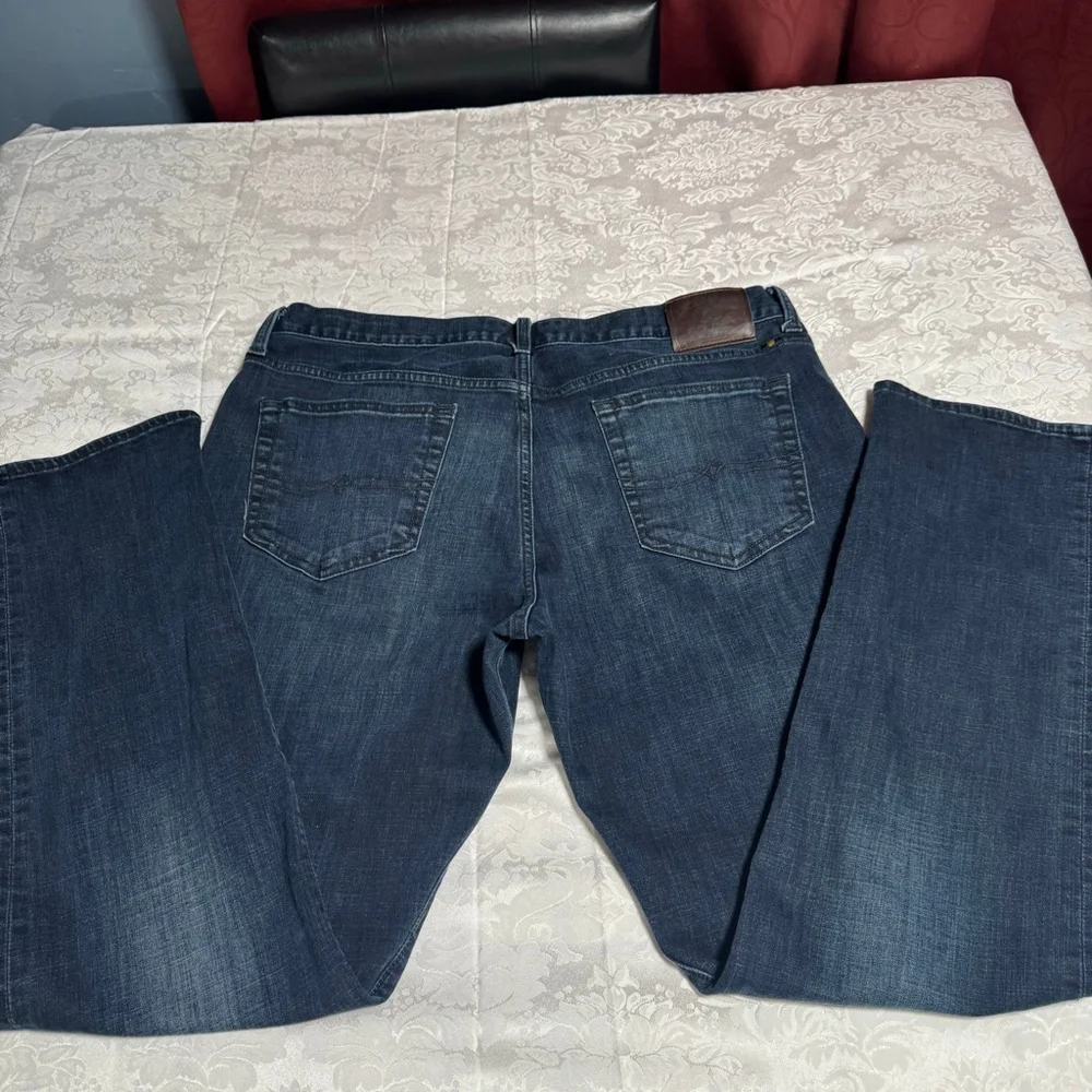 Men's Lucky Brand Blue 121 Heritage Slim Jeans Waist 38x32